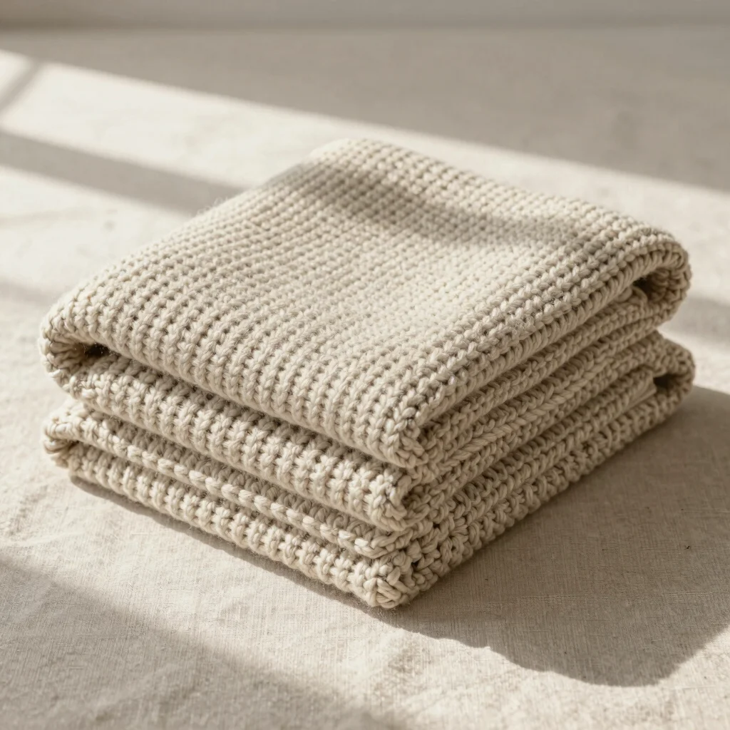 Chunky Merino Knit Throw